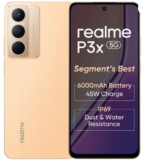 Realme P3x 5G (Stellar Pink, 128 GB)  (6 GB RAM)
