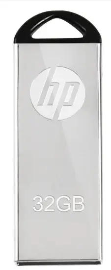 HP V220 32 GB Pen Drive Compatible with Laptop, Mobile, Tablet USB 2.0 Metal Case  (Grey)