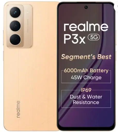 Realme P3x 5G (Stellar Pink, 128 GB)  (6 GB RAM)