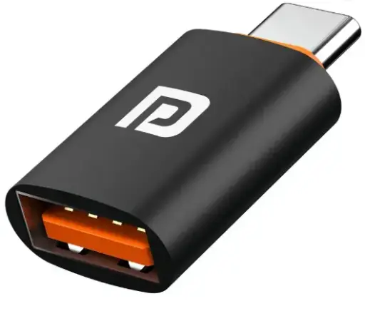 Portronics USB Type C OTG Adapter  (Pack of 1)