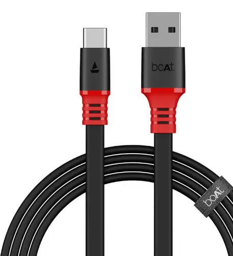 boAt Type C 6.5 A 1.5 m A750 Stress Resistant, Tangle-free, 6.5A Fast Charging & 480Mbps